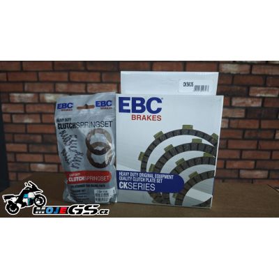 Jeu de disques d'embrayage et ressorts EBC pour BMW F650GS/Dakar 2004-2007, G650GS