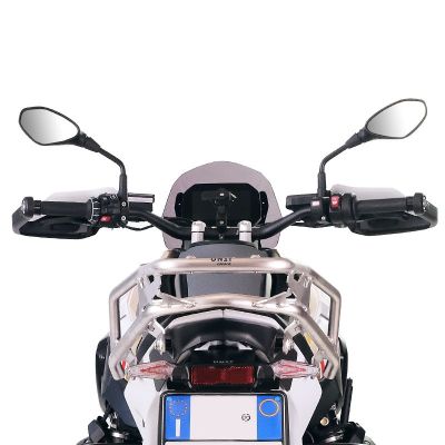 Nosník s doskou pre BMW R1300GS 2023+ pre starší ALU topcase kufor BMW (1250/1200GSA LC), strieborný