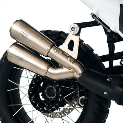 Scarico Unit Garage GP-Style Double per R1300GS 2023+, argento