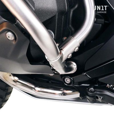 Refuerzo de acero inoxidable Unit Garage para el chasis original inferior de la BMW R1300GS 2023+