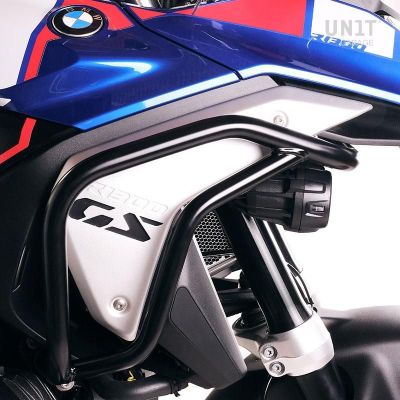 Marcos de caída superiores Unit Garage para BMW R1300GS 2023+, negros