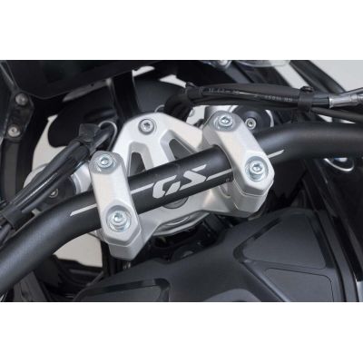 SW-Motech stūreņu paaugstināšana par 30mm uz augšu R1300GS/A 2023+, sudraba