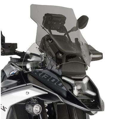 Sportovní plexi Givi/Kappa 43cm pro BMW R1300GS/A 2023+ (s ACC), lehce kouřové