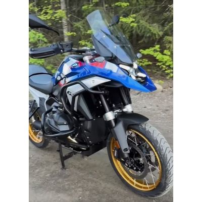 Lower crash bars Outback Motortek for BMW R1300GS 2023+, black