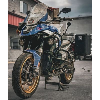 Obere Sturzbügel Outback Motortek für BMW R1300GS 2023+, schwarz