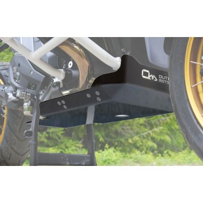 Couvercle moteur en aluminium Outback Motortek pour BMW R1300GS 2023+, noir