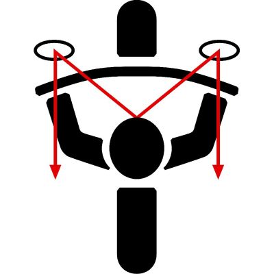 Rozšíření zrcátek R1200GS/A, F800GS, F700GS, F650GS 2008-2012