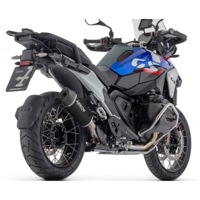 Auspuff Arrow Indy Race EVO Aluminium + Carbon für R1300GS/A 2023+, Schwarz