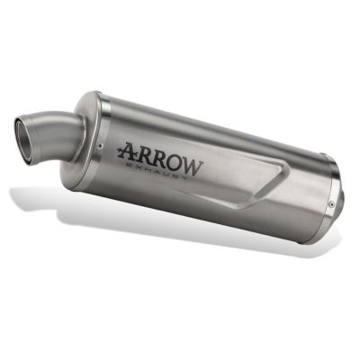 Arrow Indy Race uitlaat aluminium voor R1300GS/A 2023+, zilver