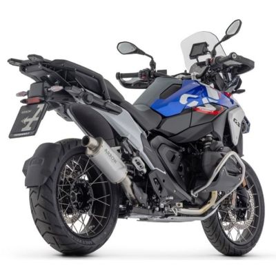 Arrow Indy Race udstødning i aluminium til R1300GS/A 2023+, sølv