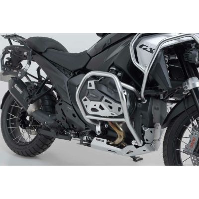 SW-Motech szelepfedél védőburkolatok BMW R1300GS 2023+ számára, ezüst színben