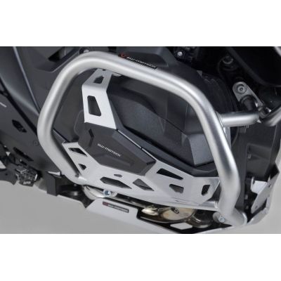 Cubiertas protectoras de tapa de válvulas SW-Motech para BMW R1300GS 2023+, plateadas