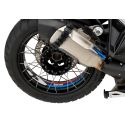 Autocollants "GS" pour les roues avant et arrière pour R1300GS/A 2023+, blanc-rouge-bleu