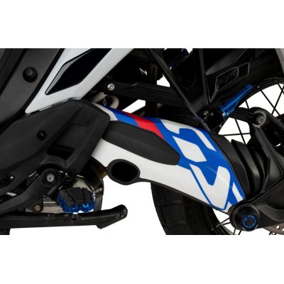 Sticker "GS" voor de cardanas voor R1300GS/A 2023+, wit-blauw-rood