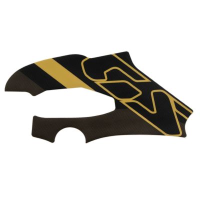 Nalepka "GS" za kardana za R1300GS/A 2023+, črno-zlata