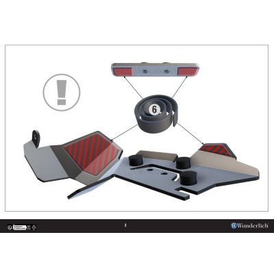 Wunderlich cardan cover for R1300GS/A 2023+