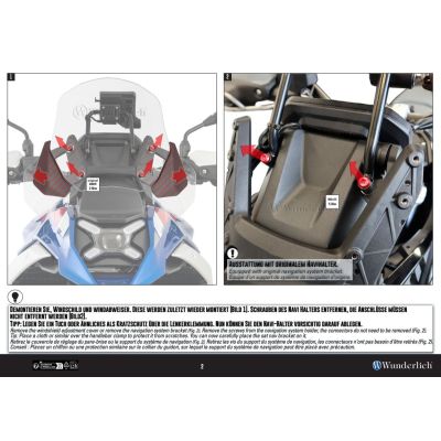 Okvir protiv krađe TFT zaslona za R1300GS/A 2023+