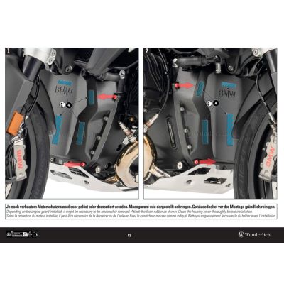 Голям преден капак на двигателя Wunderlich за R1300GS/A 2023+