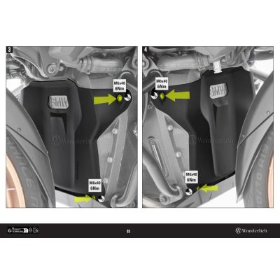 Grand capot avant de moteur Wunderlich pour R1300GS/A 2023+