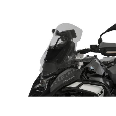 Plexi Wunderlich Marathon 52,5cm za BMW R1300GS/A 2023+ (brez ACC), rahlo dimljeno