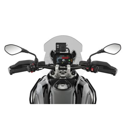 Plexi Wunderlich Marathon 52,5cm a BMW R1300GS/A 2023+ (ACC nélkül), enyhe füstös