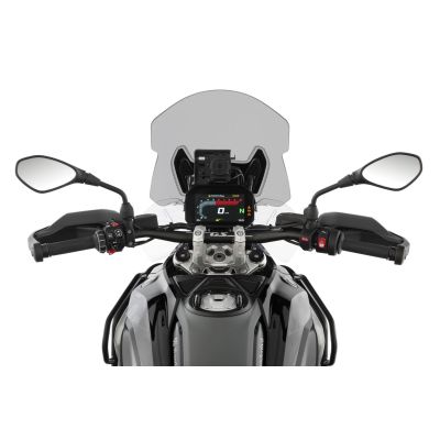 Wunderlich Marathon Plexiglass 52.5cm for BMW R1300GS/A 2023+ (without ACC), lightly tinted