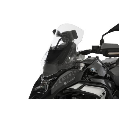 Plexi Wunderlich Marathon 52,5cm BMW R1300GS/A 2023+ (ilma ACC), selge