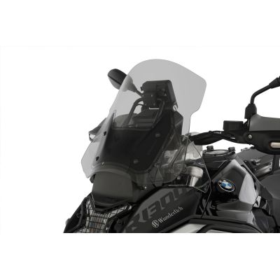 Plexi Wunderlich Marathon 41,5 cm dla BMW R1300GS/A 2023+ (z ACC), lekko przyciemnione