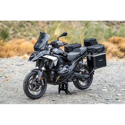 Plexi Wunderlich Sport Touring 41cm para BMW R1300GS/A 2023+ (con ACC), ligeramente ahumado