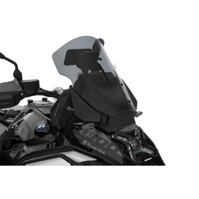Plexi Wunderlich Sport Touring 41cm för BMW R1300GS/A 2023+ (med ACC), lätt rökfärgad