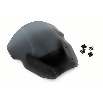 Plexi Wunderlich Sport Touring 41cm už BMW R1300GS/A 2023+ (su ACC), lengvai tamsintas