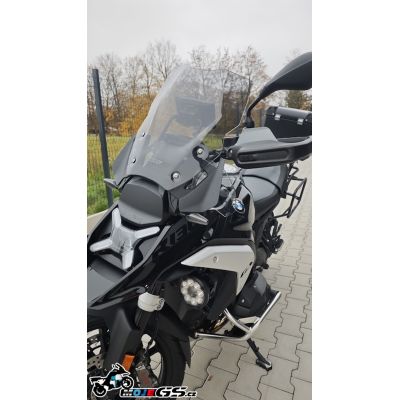 Plexi WRS Caponord 43cm pre BMW R1300GS/A 2023+ (s ACC), jemne dymové