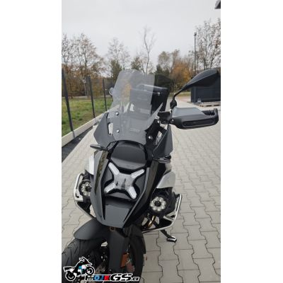 Plexi WRS Caponord 43cm per BMW R1300GS/A 2023+ (con ACC), leggermente fumé