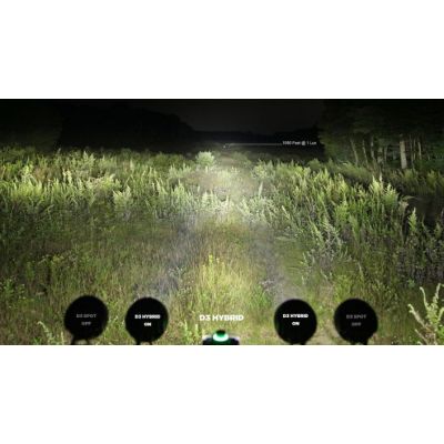 Papildu LED gaismas Denali D3 Trioptic Datadim tehnoloģija