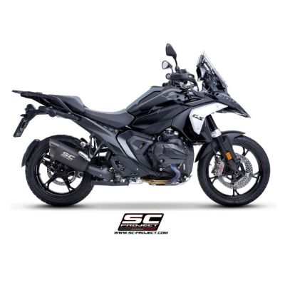 Изпускателна система SC-Project Adventure-R Матово Черна за R1300GS/A 2023+, черна