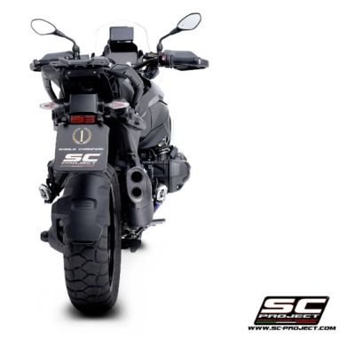 Échappement SC-Project Adventure-R Mat Noir pour R1300GS/A 2023+, noir