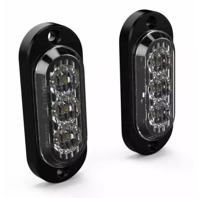 Eesmine lisavilkur ja Denali T3 LED-positsioonivalgud tasasele montaažile