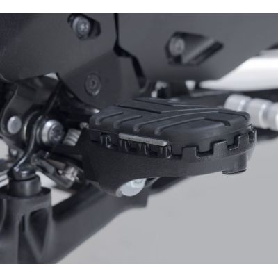 Pedane Enduro SW-Motech per R1200GS/A 2004-2012, R1150GS/A, R1100GS, nere.