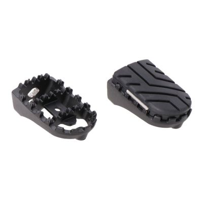 Repose-pieds Enduro SW-Motech pour R1300GS 2023+, R1250GS/A 2018-2024, R1200GS/A LC 2013-2018, noirs