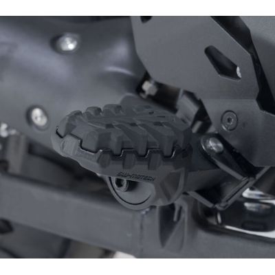 Reguleeritavad ergonoomilised jalatoed SW-Motech R1300GS 2023+, R1250GS/A 2018-2024, R1200GS/A LC 2013-2018, mustad