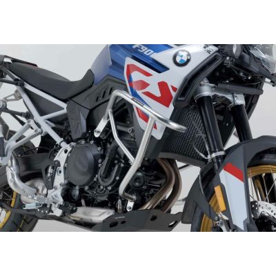 Rostfria nedersta fällramar SW-Motech för BMW F900GS 24+, F850GS 18-23, F800GS 24+, F750GS 18-23
