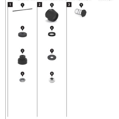 SW-Motech esituskaitsmed F900GS/A 24+, F850GS/A 18-23, F800GS 24+, F750GS 18-23 eesratta teljele