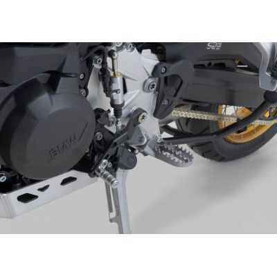 Adjustable handlebar riser SW-Motech for F900GS/A 24+, F850GS/A 18-23, F800GS 24+, F750GS 18-23