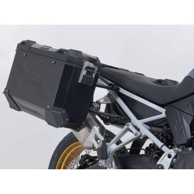 45+37l ALU valises latérales SW-Motech Trax Adventure + porte-bagages pour F900GS 2024+, noires