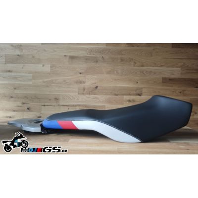 Tiefergelegter Rallye-Sitz für R1250GS/A 2018–2024, R1200GS/A LC 2013–2018, Trikolore