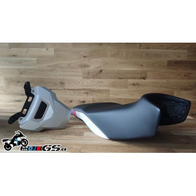 Madalam rallikohver R1250GS/A 2018-2024, R1200GS/A LC 2013-2018, trikolor