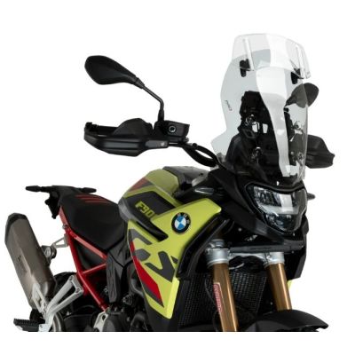 Plexi Puig Touring 44cm ar deflektoru BMW F900GS 2023+, caurspīdīgs