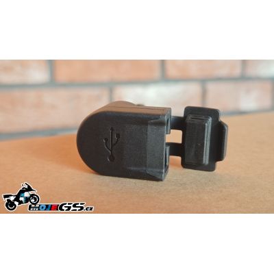 USB-A socket Plug and Play instead of the original small one for BMW GS