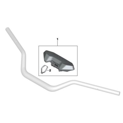 Gummibeskyttelse til styr for BMW R1300GS Adventure 2024+