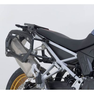 3x ALU kutije SW-Motech Trax Adventure + nosači + torbe za F900GS 2024+, crne